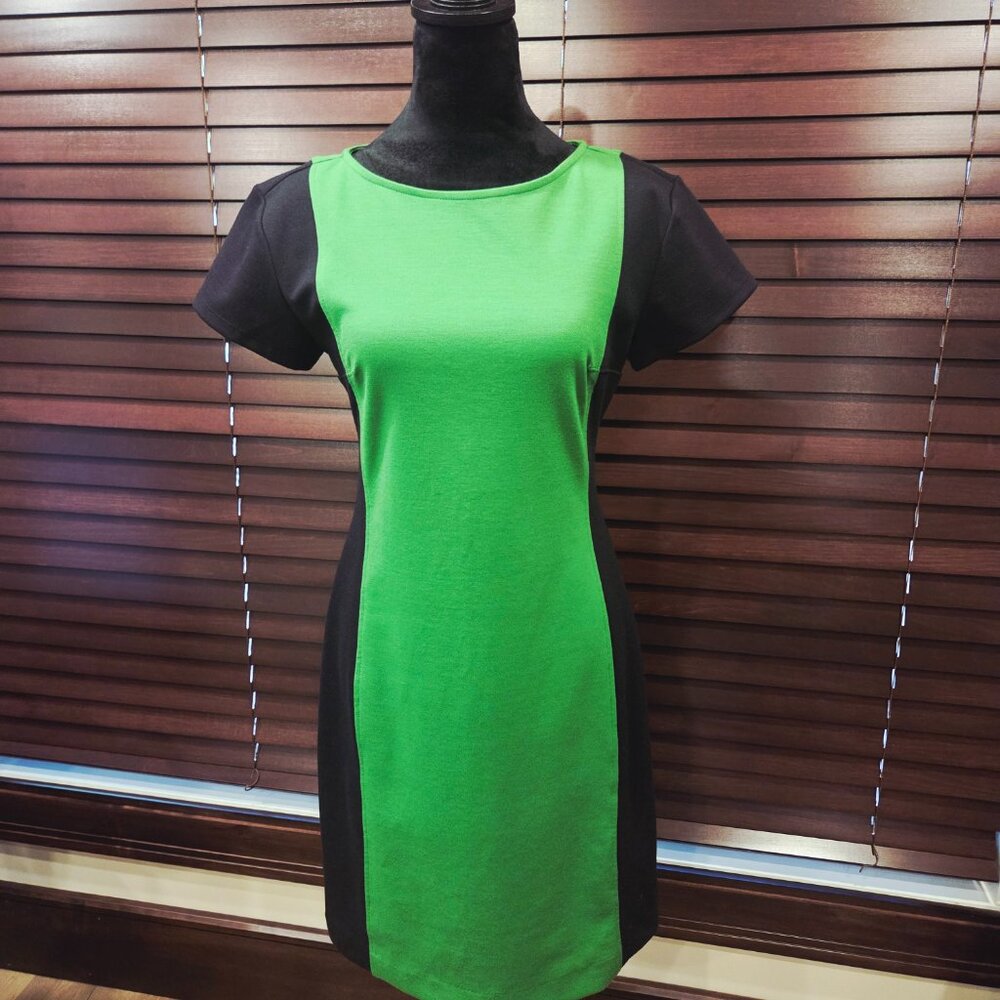 Parrot Green and Black Rio De Janeiro Inspired Derek Lam Size Small